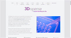 Desktop Screenshot of 3dispense.com